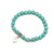 Retro Ethnic Style Geometric Turquoise Beaded Bracelets