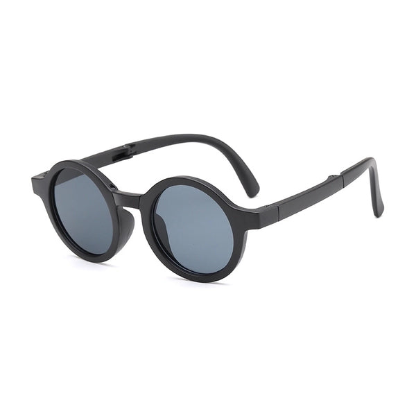 Retro Ethnic Style Round Ac Round Frame Full Frame Kids Sunglasses