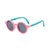 Retro Ethnic Style Round Ac Round Frame Full Frame Kids Sunglasses