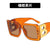 Retro Fashion Letter Women's Sunglasses