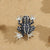 Retro Frog Alloy Inlay Rhinestones Women's Men's Brooches 1 Piece