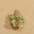 Retro Frog Alloy Inlay Rhinestones Women's Men's Brooches 1 Piece