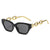 Retro Geometric Ac Cat Eye Full Frame Women's Sunglasses