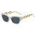 Retro Geometric Ac Cat Eye Full Frame Women's Sunglasses