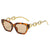 Retro Geometric Ac Cat Eye Full Frame Women's Sunglasses