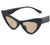 Retro Geometric Ac Cat Eye Full Frame Women's Sunglasses