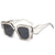 Retro Geometric Ac Polygon Full Frame Women's Sunglasses