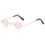 Retro Geometric Ac Round Frame Full Frame Women's Sunglasses