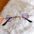 Retro Geometric Ac Round Frame Full Frame Women's Sunglasses