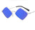 Retro Geometric Ac Special-shaped Mirror Full Frame Women's Sunglasses