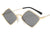 Retro Geometric Ac Special-shaped Mirror Full Frame Women's Sunglasses