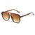 Retro Geometric Ac Toad Glasses Full Frame Men's Sunglasses