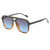 Retro Geometric Ac Toad Glasses Full Frame Men's Sunglasses