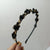 Retro Geometric Alloy Inlay Rhinestones Hair Band 1 Piece