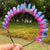 Retro Geometric Moon Natural Crystal Hair Band