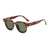 Retro Geometric Pc Oval Frame Full Frame Women's Sunglasses