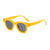 Retro Geometric Pc Oval Frame Full Frame Women's Sunglasses