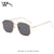 Retro Geometric Pc Polygon Full Frame Women's Sunglasses