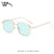 Retro Geometric Pc Polygon Full Frame Women's Sunglasses