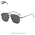 Retro Geometric Pc Polygon Full Frame Women's Sunglasses