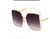 Retro Geometric Pc Polygon Full Frame Women's Sunglasses