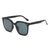 Retro Geometric Pc Square Full Frame Women's Sunglasses