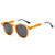 Retro Geometric Resin Cat Eye Full Frame Women's Sunglasses