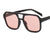 Retro Geometric Resin Polygon Full Frame Women's Sunglasses