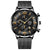 Retro Geometric Single Folding Buckle Quartz Men's Watches