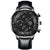 Retro Geometric Single Folding Buckle Quartz Men's Watches