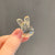 Retro Geometric Transparent Acrylic Small Catch Clip Wholesale