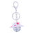 Retro Hat Glass Plating Keychain