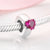 Retro Heart Shape S925 Silver Inlay Zircon Jewelry Accessories