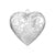 Retro Heart Shape Stainless Steel Plating Gold Plated Jewelry Accessories