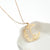 Retro Heart Shape Stainless Steel Titanium Steel Irregular Plating Necklace