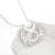 Retro Heart Shape Stainless Steel Titanium Steel Irregular Plating Necklace