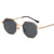 Retro Hexagon Pc Polygon Full Frame Women's Sunglasses