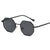 Retro Hexagon Pc Polygon Full Frame Women's Sunglasses