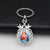 Retro Human Alloy Bag Pendant Keychain