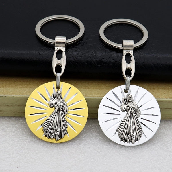 Retro Human Alloy Bag Pendant Keychain