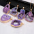 Retro Irregular Agate Plating Jewelry Accessories