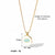 Retro Irregular Square Heart Shape Stainless Steel Polishing Plating Inlay Turquoise 18k Gold Plated Pendant Necklace