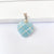 Retro Lady Heart Shape Crystal Agate Knitting Charms