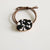 Retro Leopard Alloy Cloth Resin Hair Tie