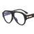 Retro Leopard Pc Oval Frame Patchwork Full Frame Women's Sunglasses