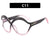 Retro Leopard Pc Round Frame Full Frame Women's Sunglasses