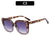 Retro Leopard Pc Square Full Frame Optical Glasses