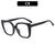 Retro Leopard Pc Square Full Frame Optical Glasses