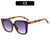 Retro Leopard Pc Square Full Frame Optical Glasses