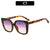 Retro Leopard Pc Square Full Frame Optical Glasses